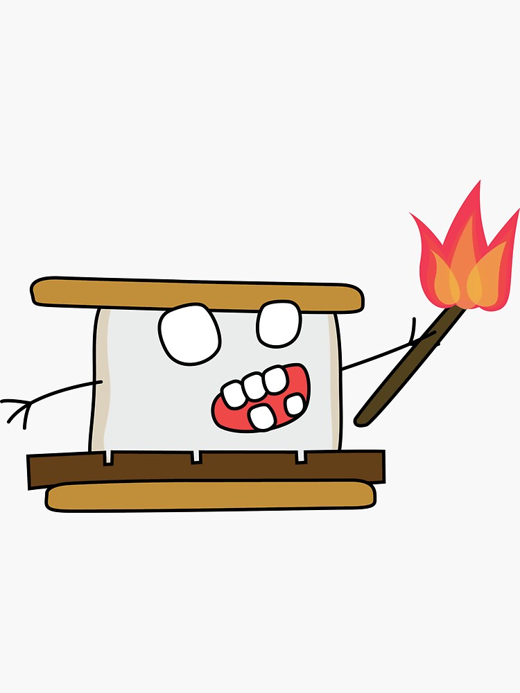 angry zombie s'more by shortstack