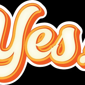 Artwork thumbnail, Yes! by StickerRepublic