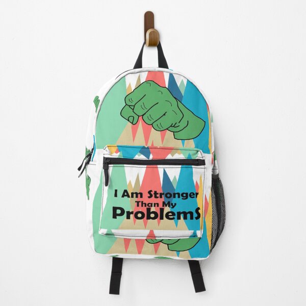 Item preview, I Am Stronger than My Problems- Motivational Positive Quotes designed and sold by TYPOGRAPO.