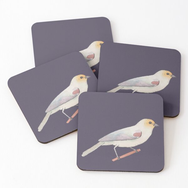 Item preview, Verdin bird species watercolor bird art designed and sold by TheWaterBirds.