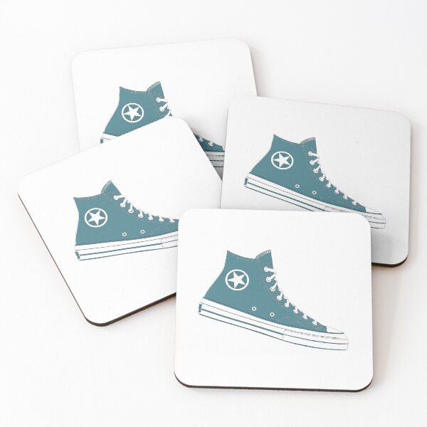 Item preview, Teal Converse Illustration designed and sold by MickeyEdwards.