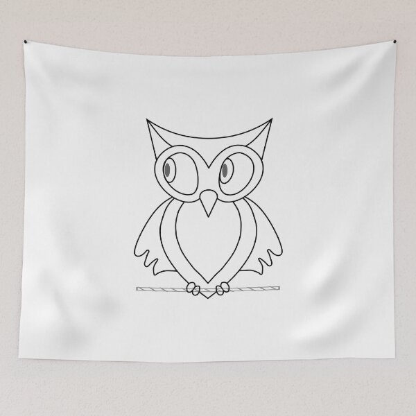 Aperçu de l'œuvre HIBOU créée et vendue par Dobsy.