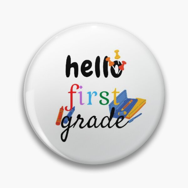 Item preview, Hello first grade designed and sold by Kristina-sw.