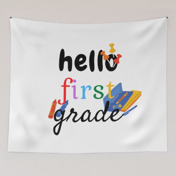 Item preview, Hello first grade designed and sold by Kristina-sw.