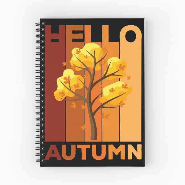 Item preview, Hello Autumn - Retro Vintage Design for Fall lovers designed and sold by Kipcio.