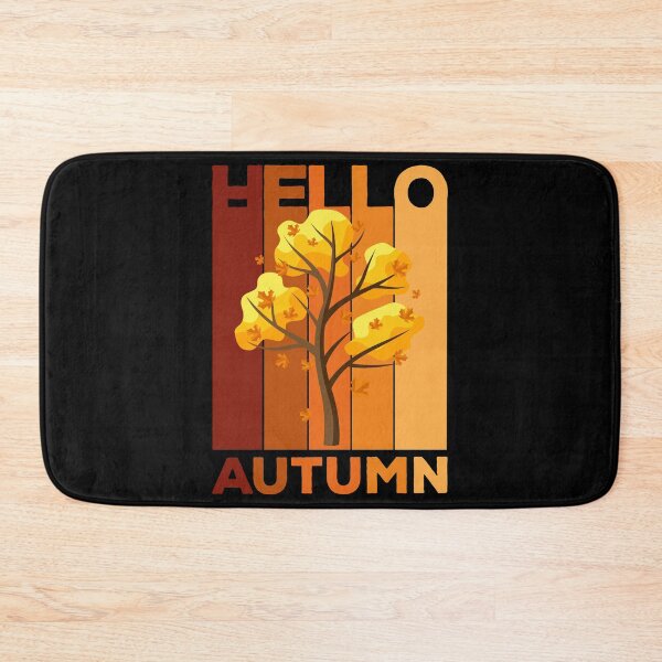 Item preview, Hello Autumn - Retro Vintage Design for Fall lovers designed and sold by Kipcio.
