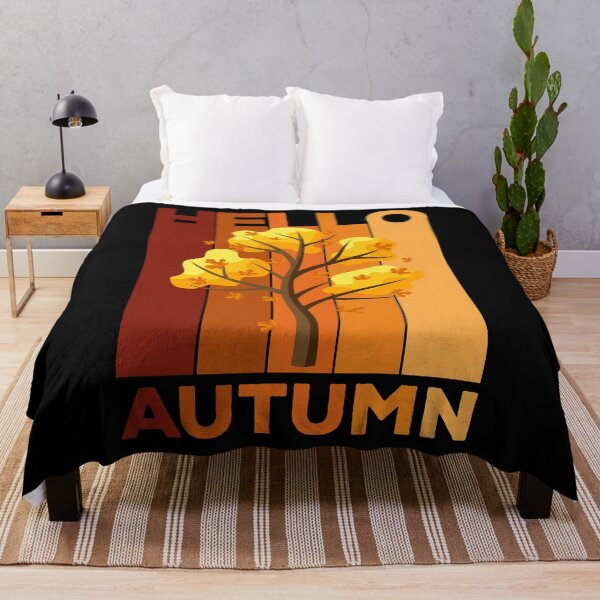 Item preview, Hello Autumn - Retro Vintage Design for Fall lovers designed and sold by Kipcio.