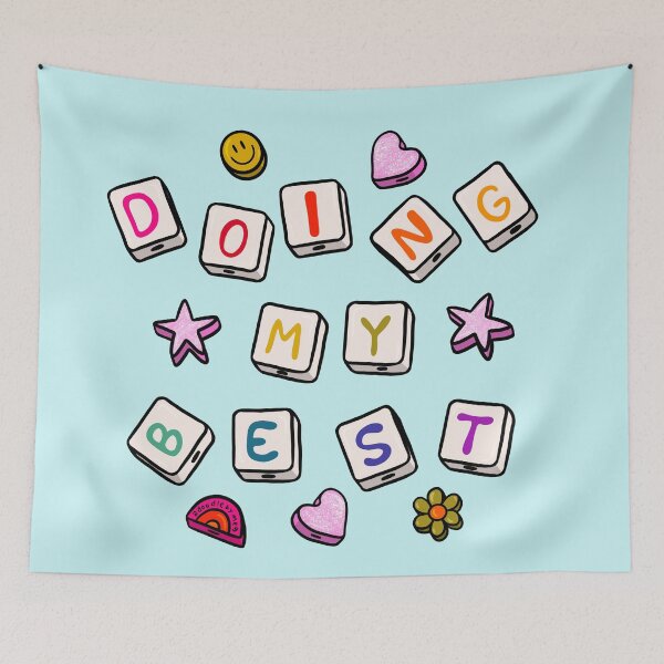 Item preview, Doing My Best designed and sold by doodlebymeg.