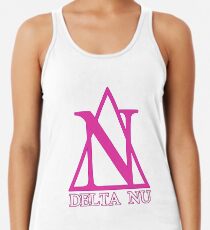 Delta Nu Racerback Tank Top