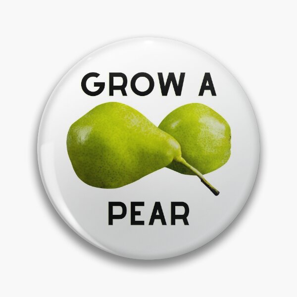 Item preview, Grow a Pear - Fruit Pun designed and sold by PunnyProducts.