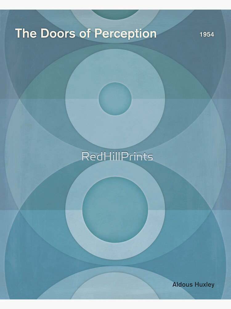 "The Doors of Perception Aldous Huxley Literary Art for Book Lovers