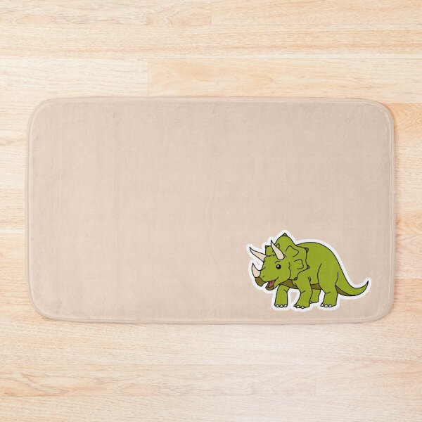 Item preview, Triceratops dinosaur cartoon drawing designed and sold by happypapertime.