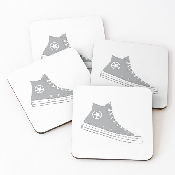 Item preview, Grey Converse Illustration designed and sold by MickeyEdwards.