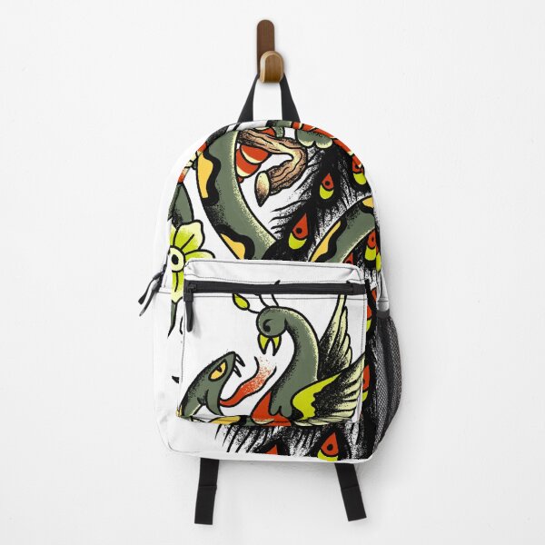 Item preview, Traditional Peacock and snake designed and sold by Mostro-Tattoo.