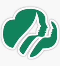 girl scouts sticker Sticker