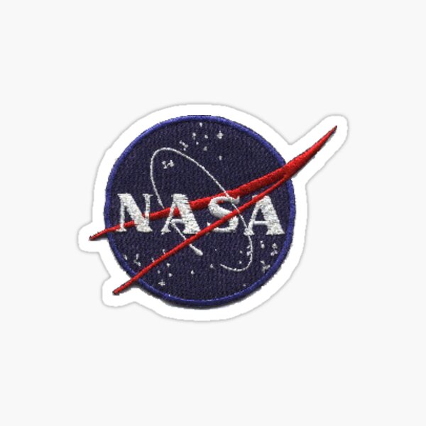 NASA patch sticker Sticker