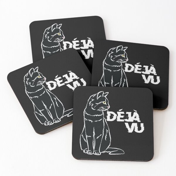 Item preview, Deja Vu Black Cat designed and sold by TravelScientist.