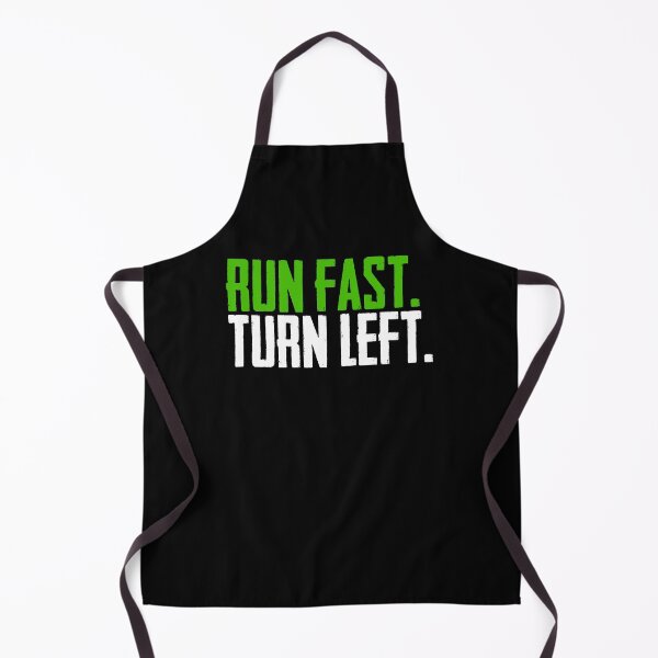 Item preview, Run Fast Turn Left Love Running Trail Runners Marathon designed and sold by Nessshirts.