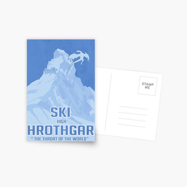 Ski Hrothgar Postcard