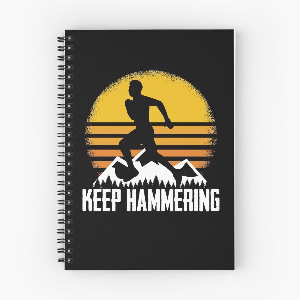 Item preview, Keep Hammering Long Distance Running Technique Miles Runner designed and sold by Nessshirts.