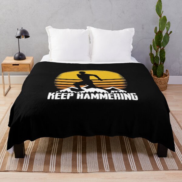 Item preview, Keep Hammering Long Distance Running Technique Miles Runner designed and sold by Nessshirts.