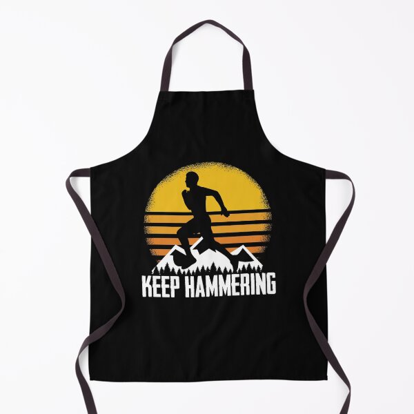 Item preview, Keep Hammering Long Distance Running Technique Miles Runner designed and sold by Nessshirts.