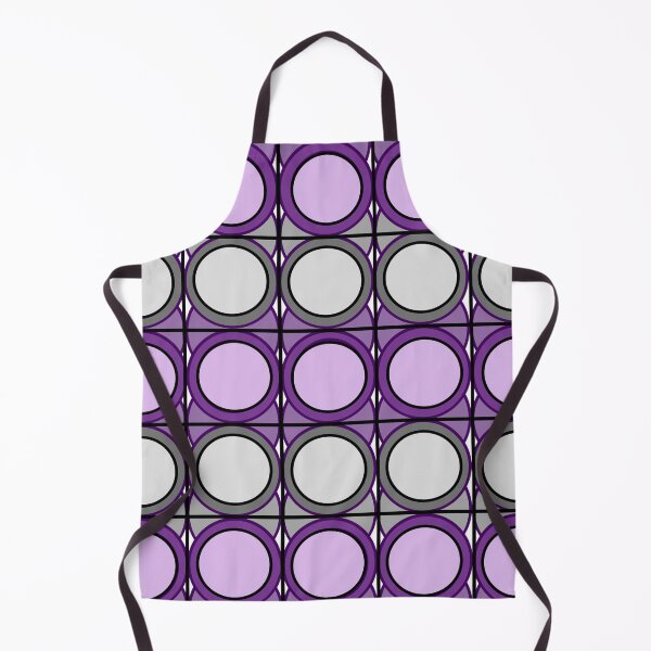 Item preview, Lilac and Grey Circular Pattern designed and sold by angielovely.