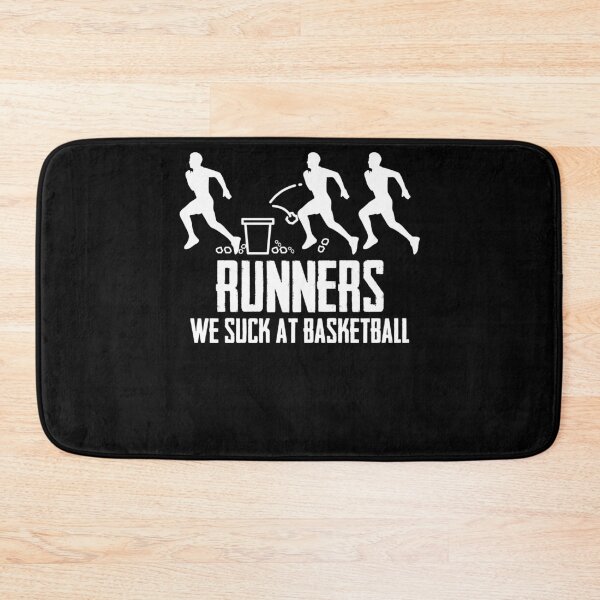 Item preview, Runners We Suck At Basketball Love Running Miles Runners designed and sold by Nessshirts.