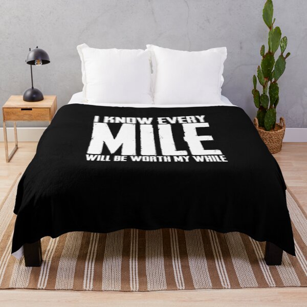 Item preview, I Know Every Mile Will Be Worth My While Love Running designed and sold by Nessshirts.