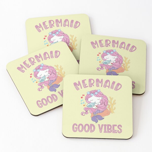 Item preview, Mermaid good vibes designed and sold by Kidzz.