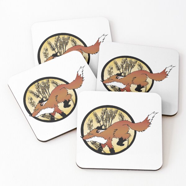 Item preview, Fox On The Hunt designed and sold by ArtByAnikioShop.
