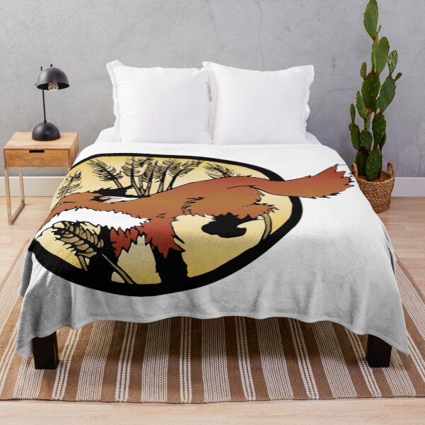 Item preview, Fox On The Hunt designed and sold by ArtByAnikioShop.