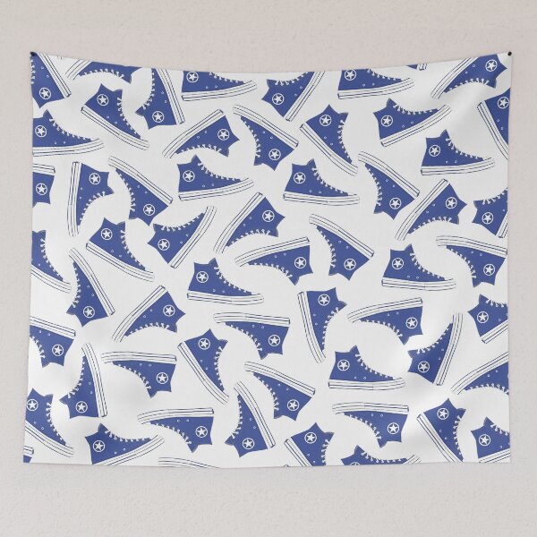 Item preview, Royal Blue Converse Illustration designed and sold by MickeyEdwards.
