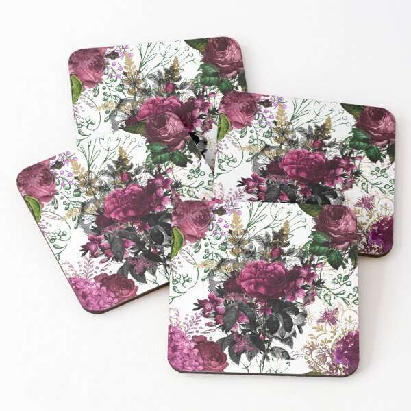 Item preview, Abstract, Purple Floral, Vintage, Shabby Chic, Art Deco designed and sold by Harman83.