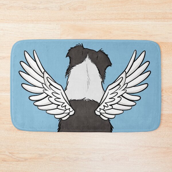 Item preview, My Guardian Angel: Border Collie [Gray] designed and sold by rmcbuckeye.