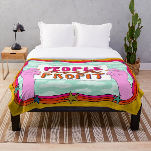 Item preview, People Over Profit designed and sold by doodlebymeg.