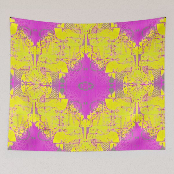 Item preview, pink and yellow diamond designed and sold by Nickdavisinghe.