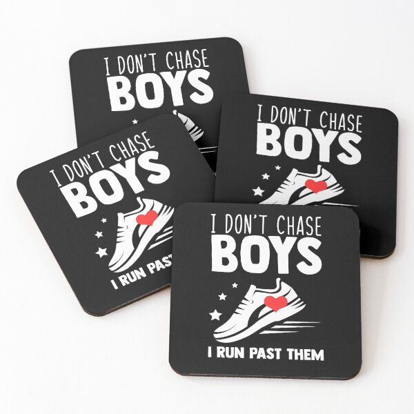 Item preview, I Dont Chase Boys I Run Past Them Long Distance Runners designed and sold by Nessshirts.