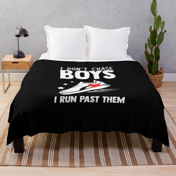 Item preview, I Dont Chase Boys I Run Past Them Long Distance Runners designed and sold by Nessshirts.