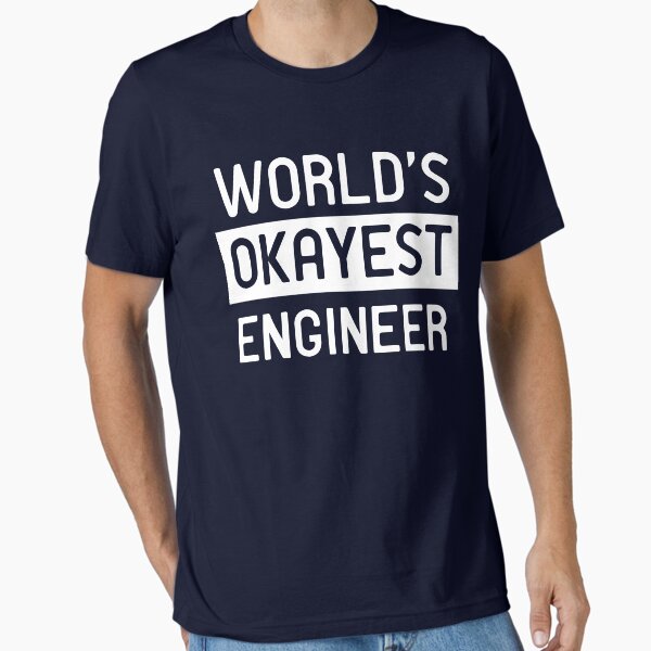 Vista previa del artículo con la obra «El mejor ingeniero del mundo», diseñado y vendido por careers.