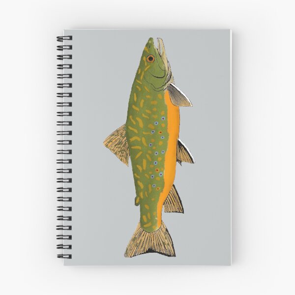 Artikelvorschau, Bachforelle entworfen und verkauft von fishfolkart.