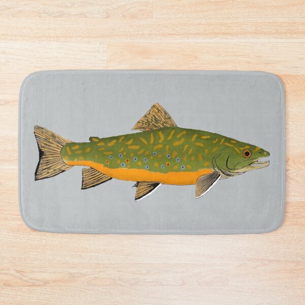 Artikelvorschau, Bachforelle entworfen und verkauft von fishfolkart.