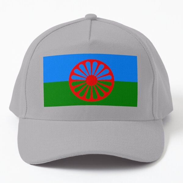 Flag of the Romani people Baseball Cap