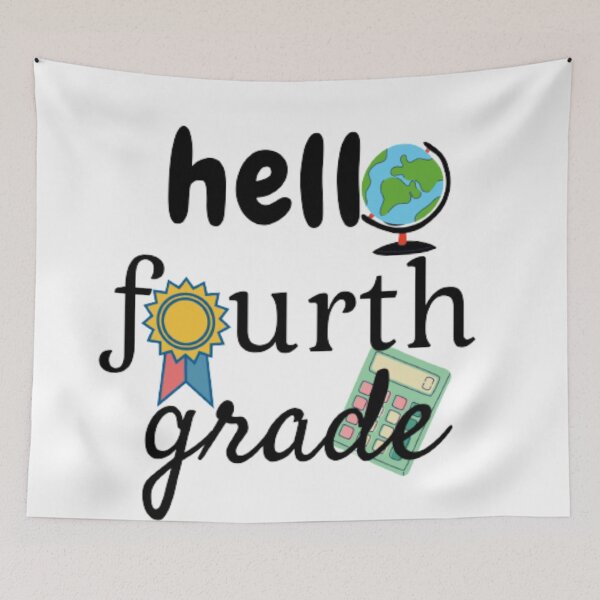 Item preview, hello fourth grade designed and sold by Kristina-sw.