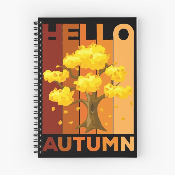Item preview, Hello Autumn - Retro Vintage Design for Fall lovers designed and sold by Kipcio.