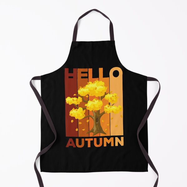 Item preview, Hello Autumn - Retro Vintage Design for Fall lovers designed and sold by Kipcio.