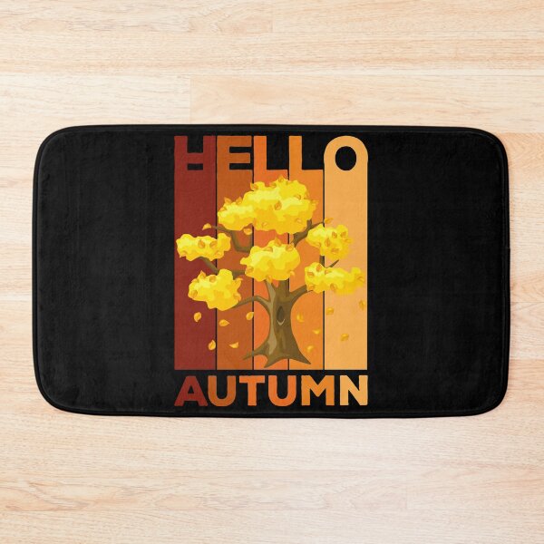 Item preview, Hello Autumn - Retro Vintage Design for Fall lovers designed and sold by Kipcio.