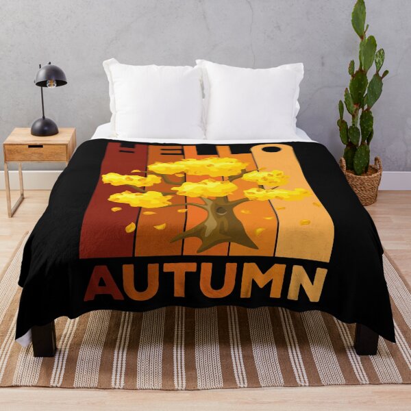 Item preview, Hello Autumn - Retro Vintage Design for Fall lovers designed and sold by Kipcio.