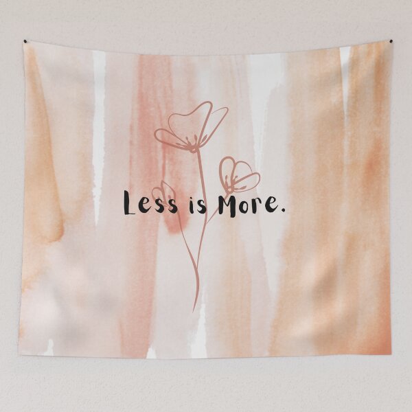 Item preview, Less is more! designed and sold by ThePeaceCHop.