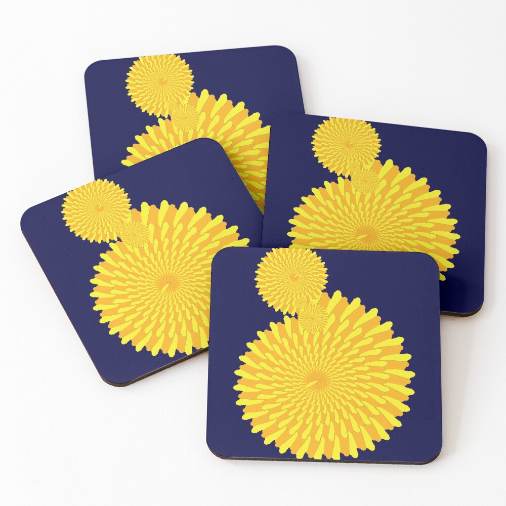 Item preview, Coasters (Set of 4) designed and sold by FracFuDesign.